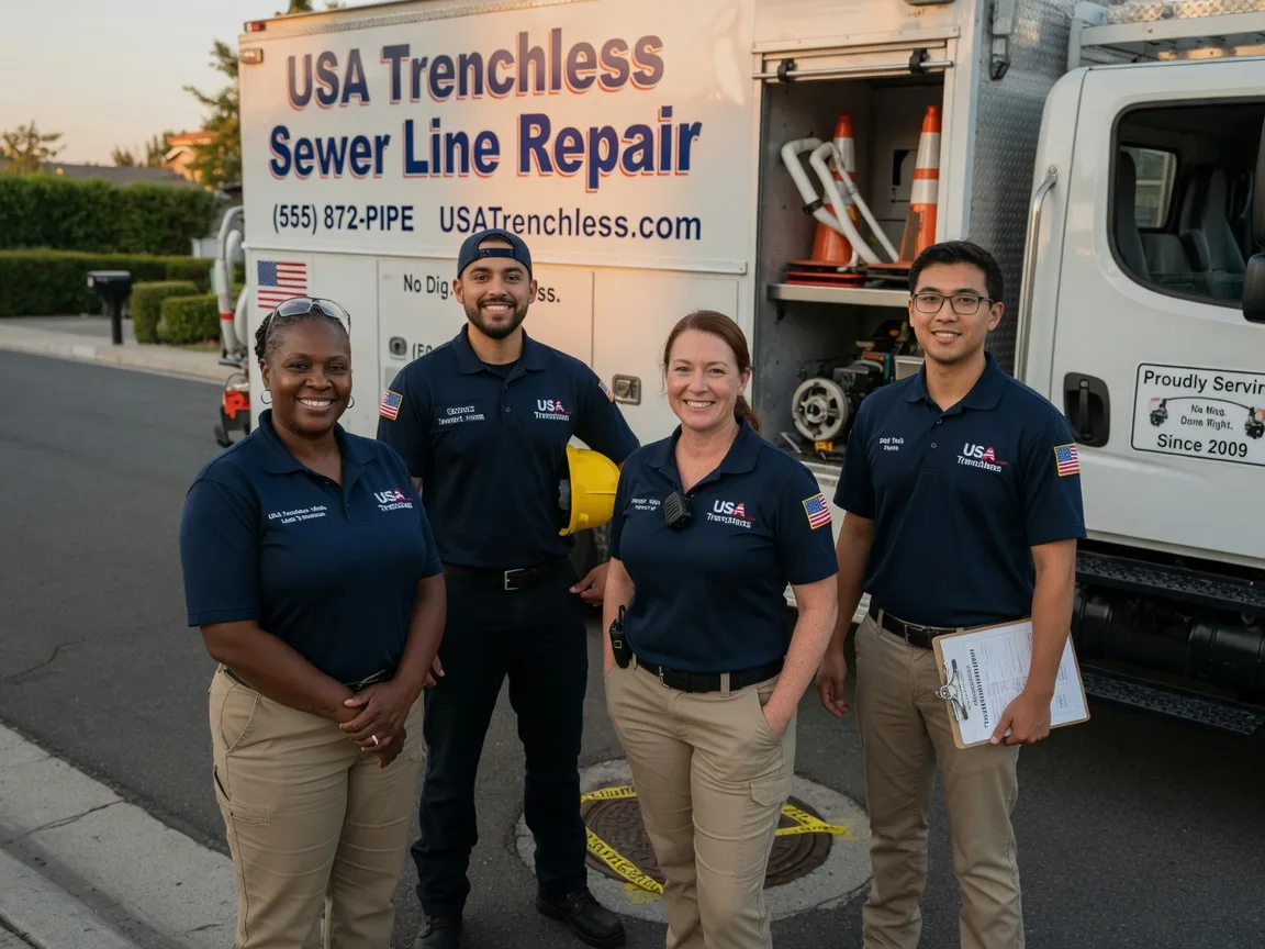 Sewer Line Repair company in Estherwood, LA